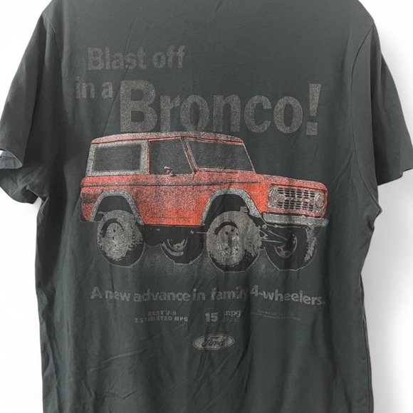 Goodfellow & Co Men's Blue Ford Bronco T-Shirt - Picture 4 of 5